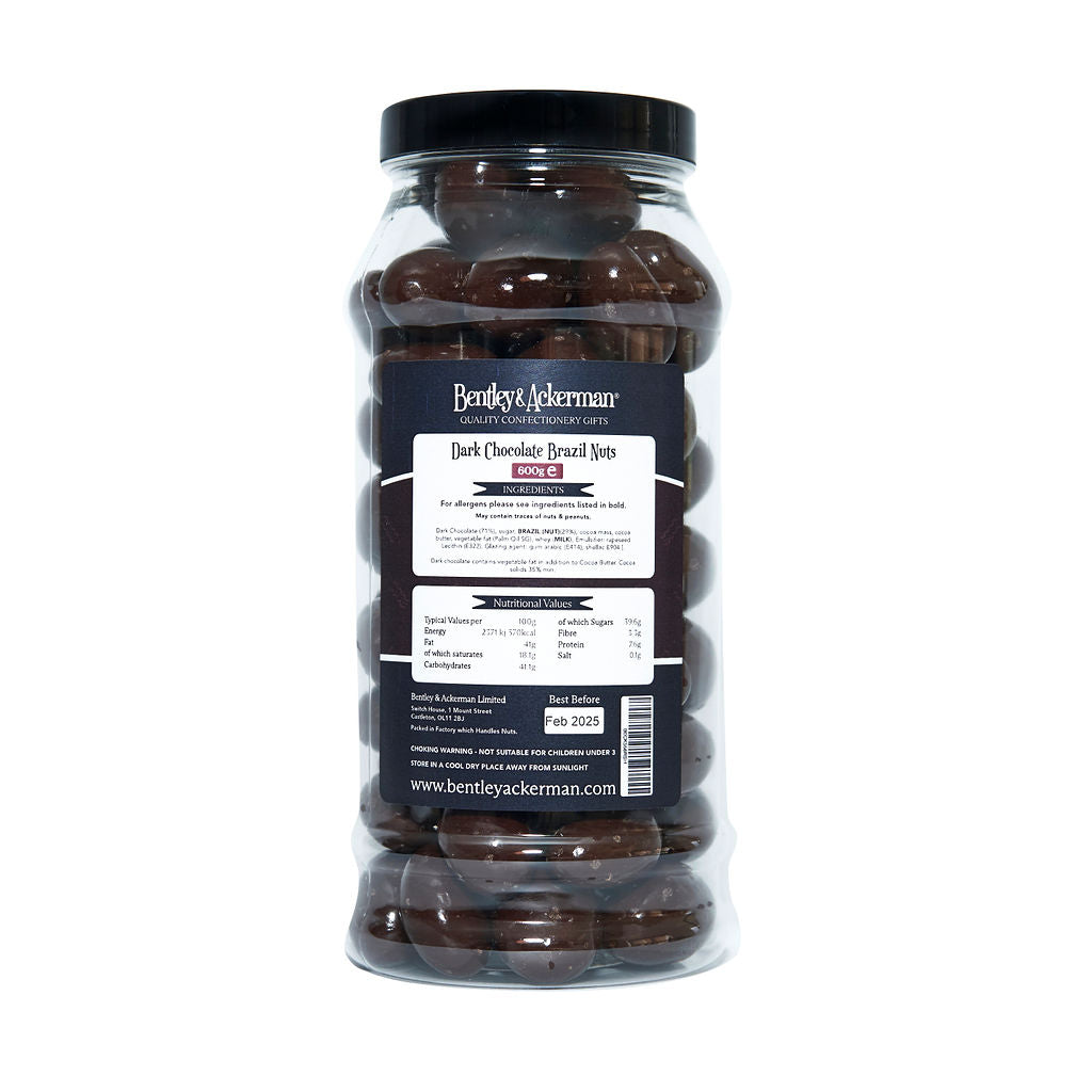 Dark Chocolate Brazil Nuts