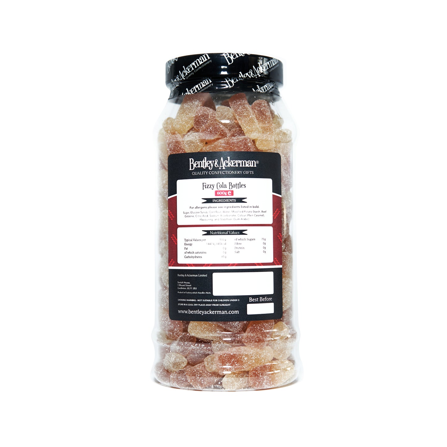 Fizzy Cola Bottles (600g)