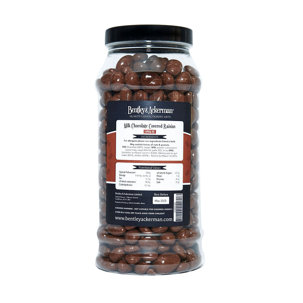 Milk Chocolate Raisins