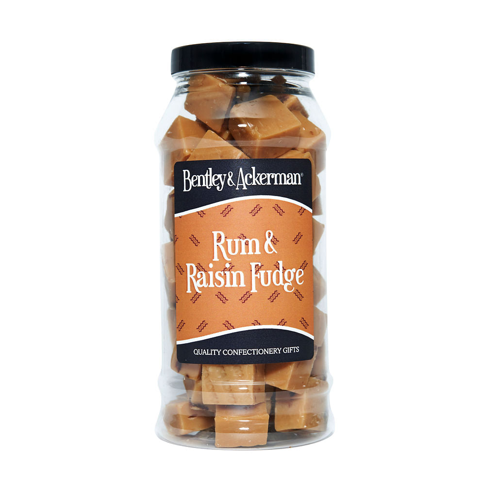 Rum and Raisin Fudge