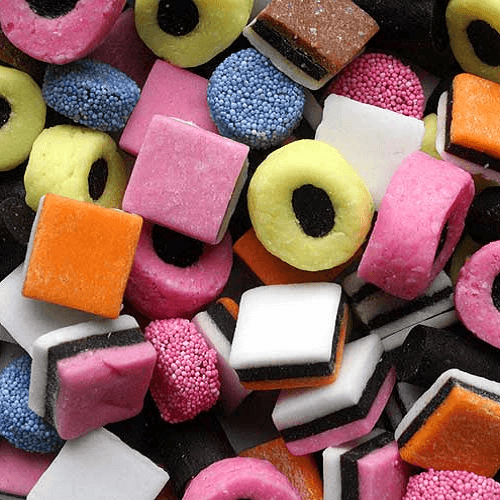 Liquorice Allsorts Sweets 1kg